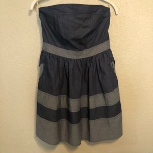 NWT Monteau strapless dress